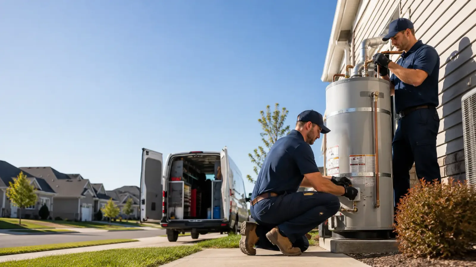 Water Heater Installation in Garrison, ND